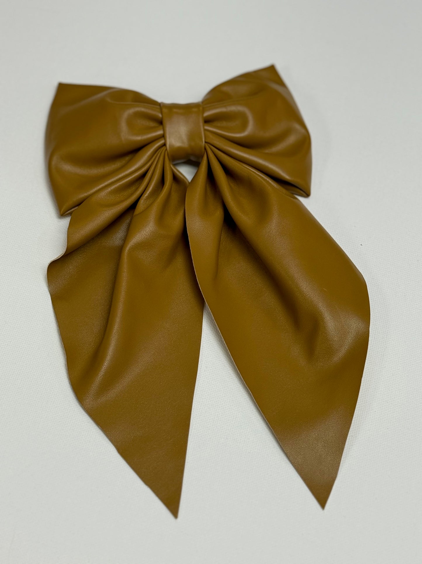 Leather Coquette Bow