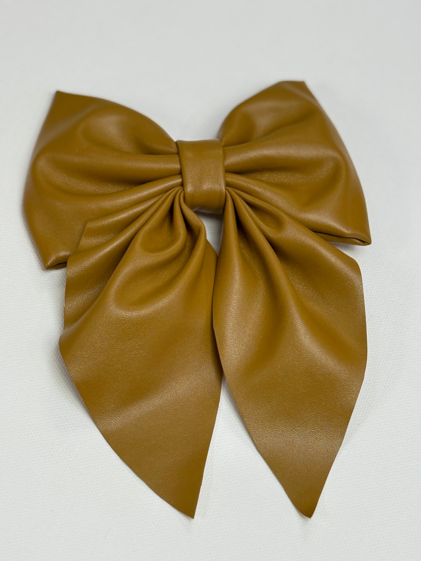 Leather Coquette Bow
