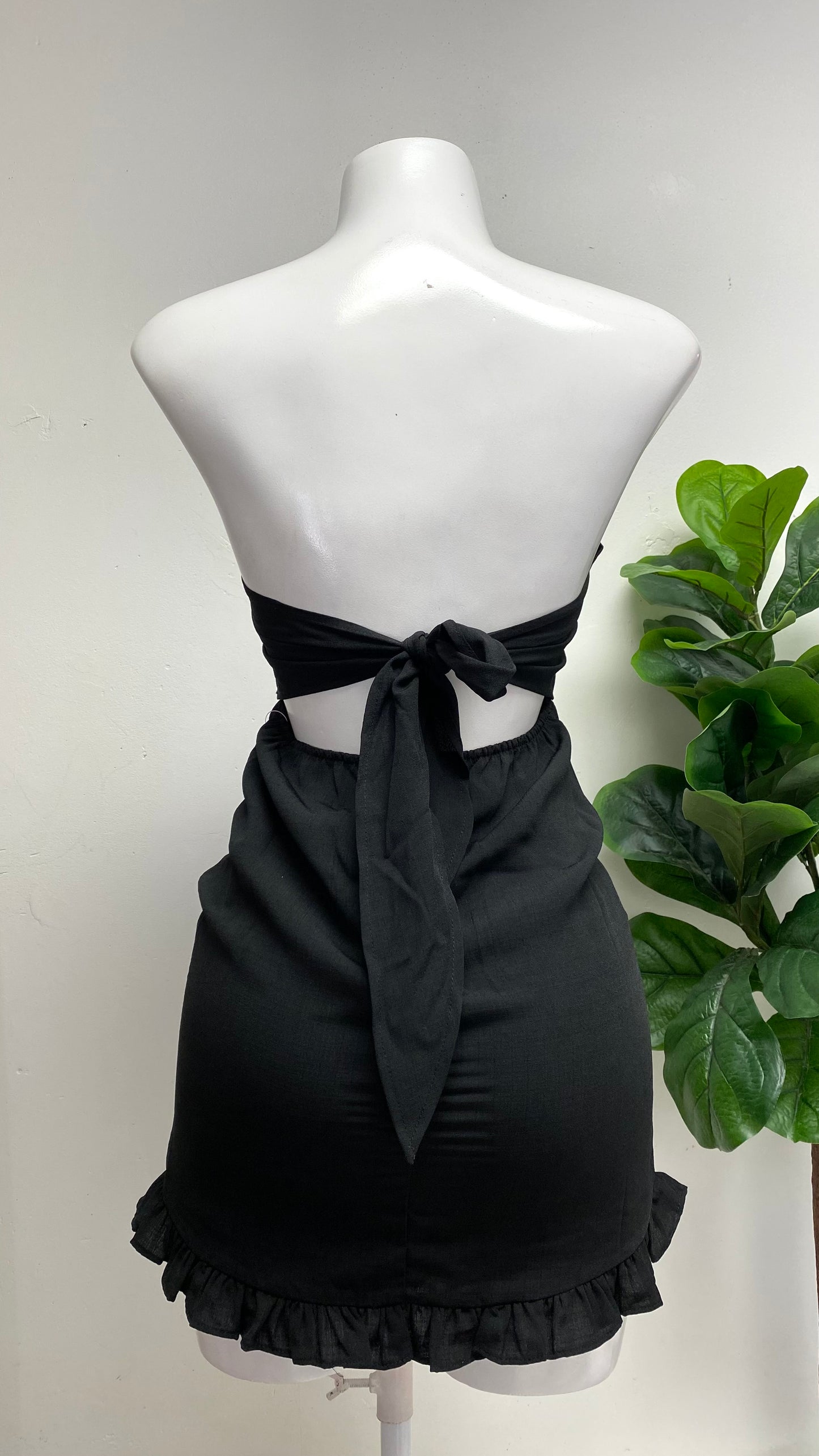 Strapless Mini Dress