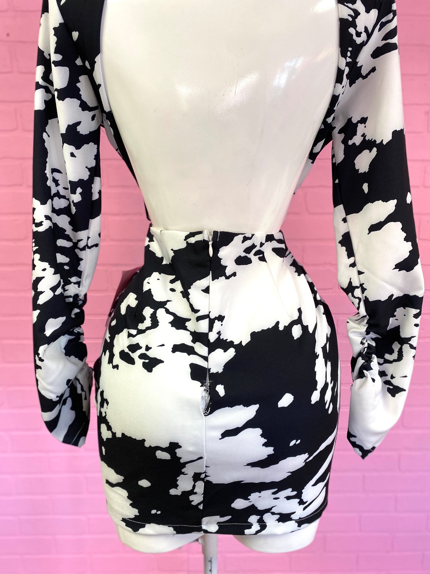 Black and White Dress