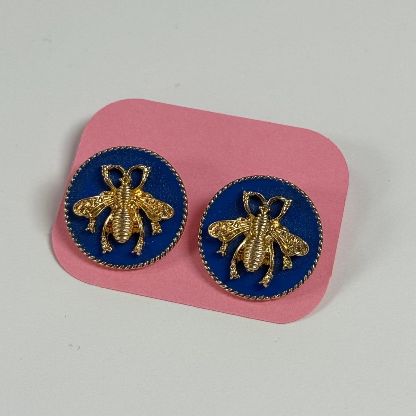 Queen Bee Stud Earrings (1 Inch)