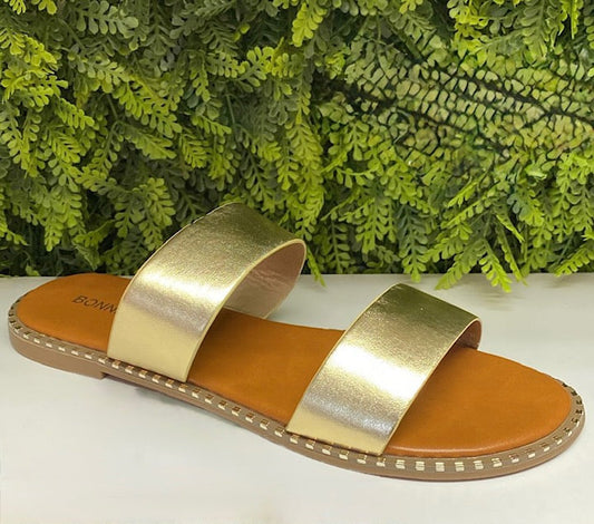 Gold Sandals