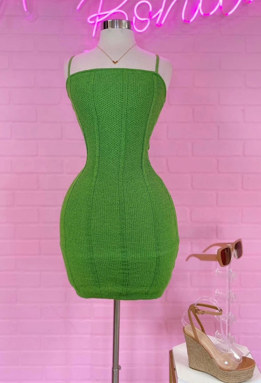 Green Mini Dress