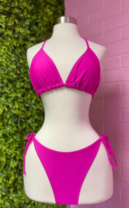 Fuchsia 2 Piece Bikini