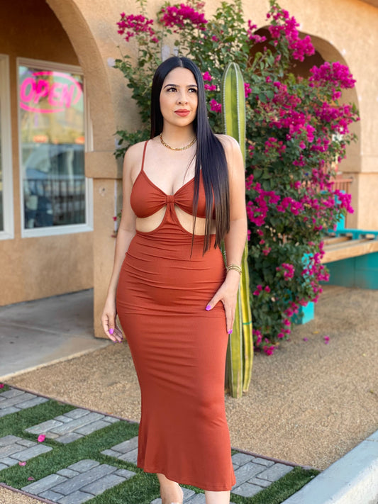 Cut out Maxi Dress