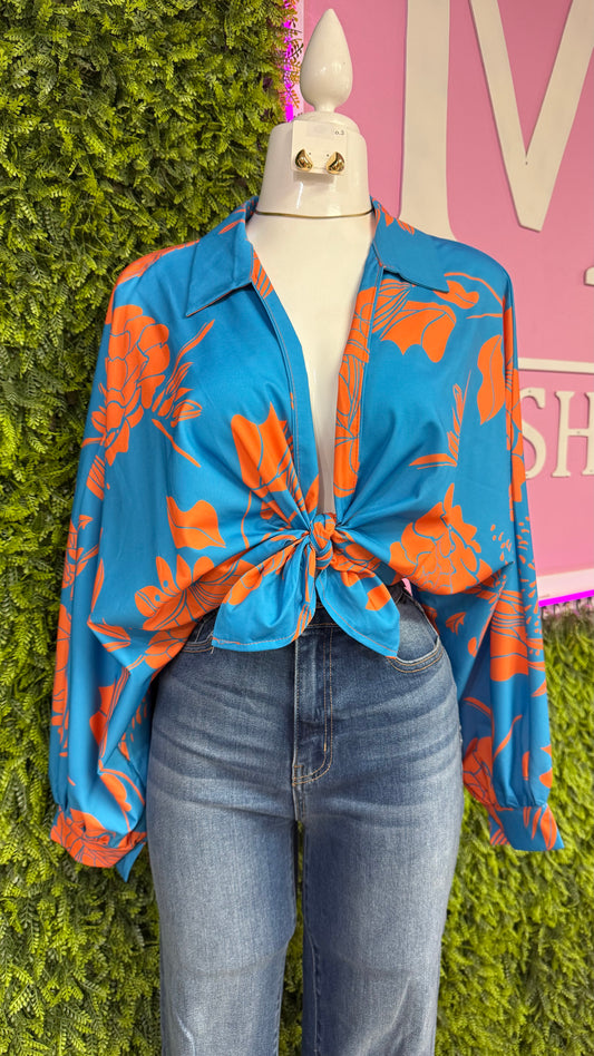 Floral Print Top