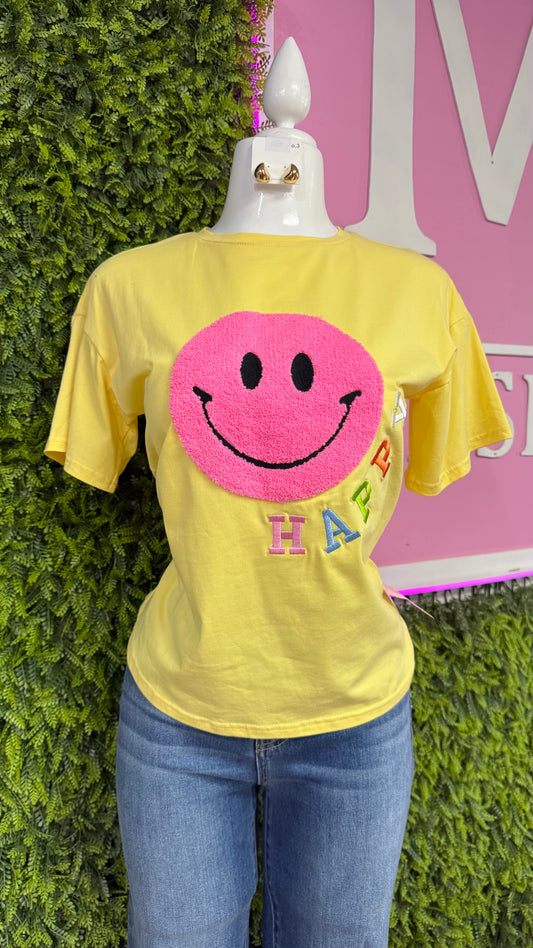 Yellow Graphic T-Shirt
