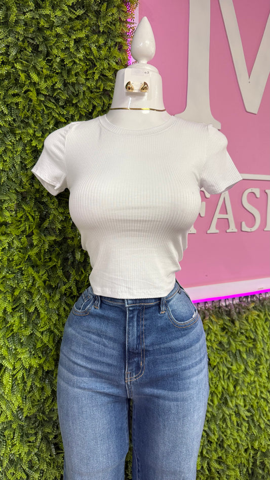 White Basic Top