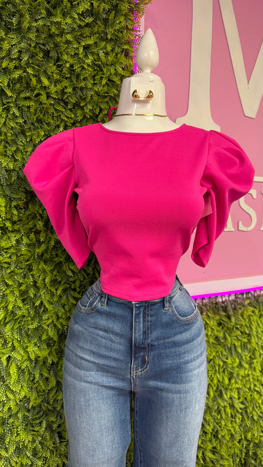 Neon Pink Top