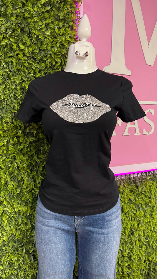 Black Graphic T-Shirt