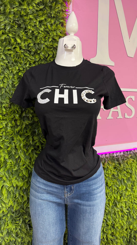 Black Graphic T-Shirt