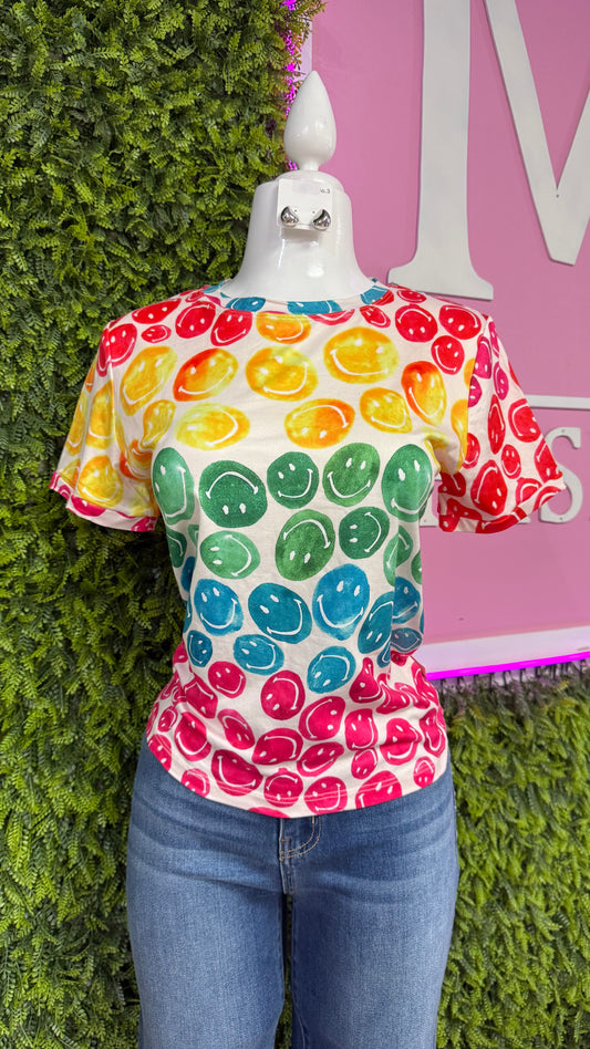Multicolor Graphic T-Shirt