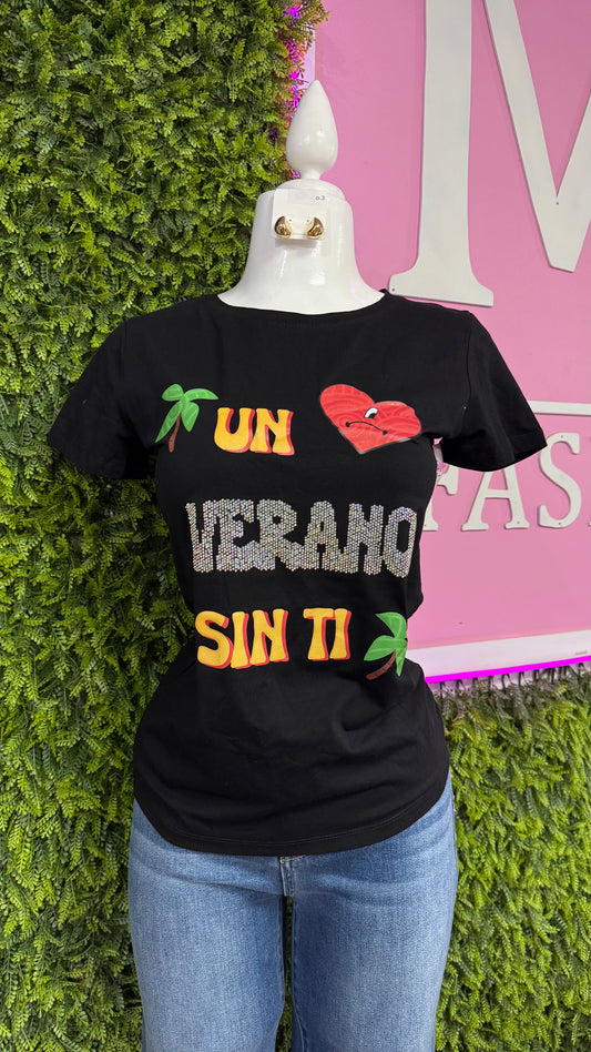 Black Graphic T-Shirt
