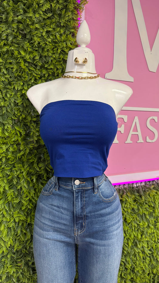 Royal Blue Tube Top