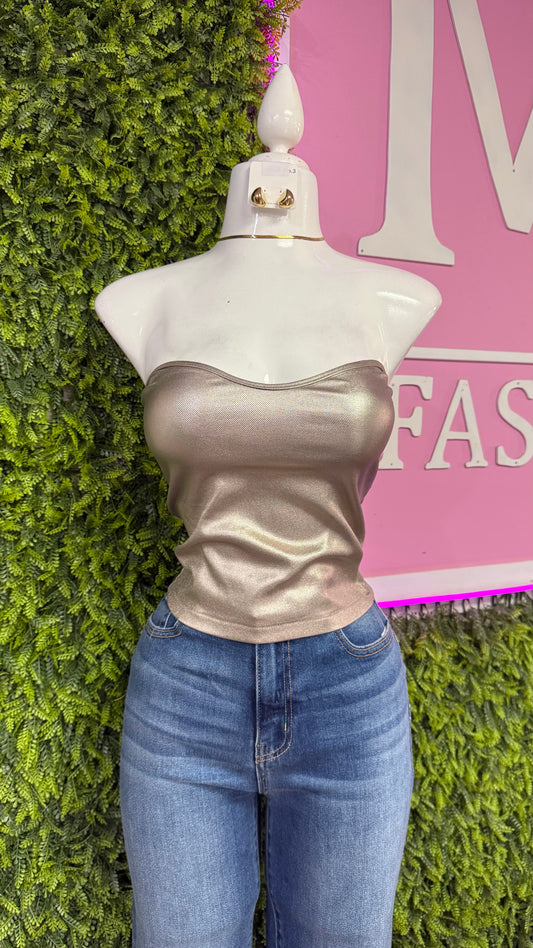Champagne Tube Top