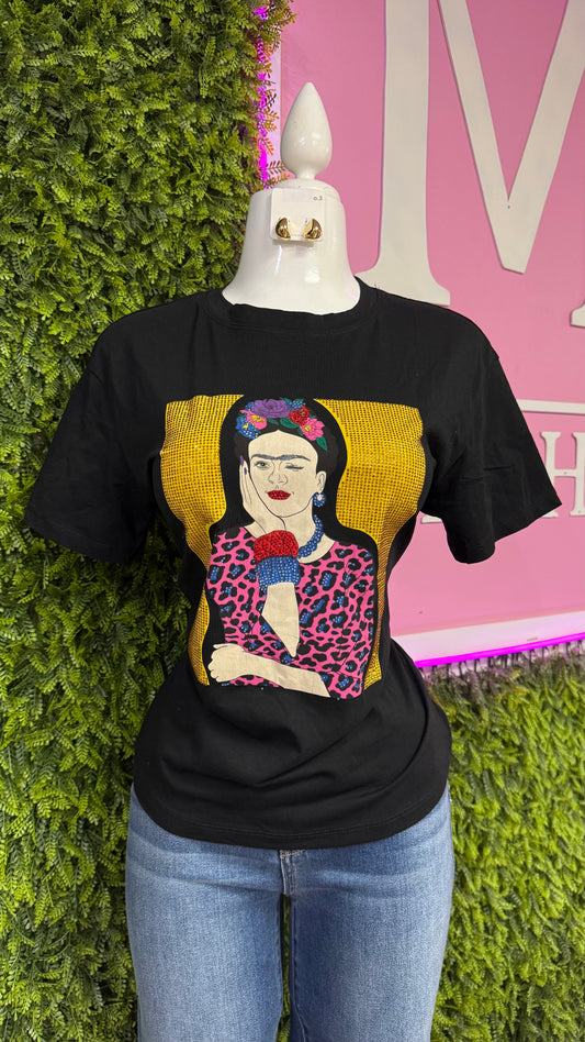 Frida Graphic Top
