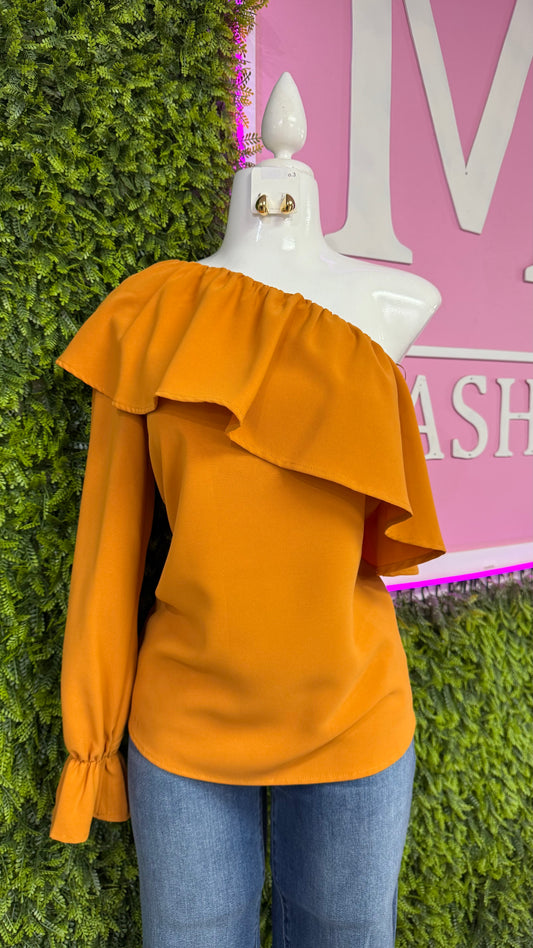 One Sleeve Top