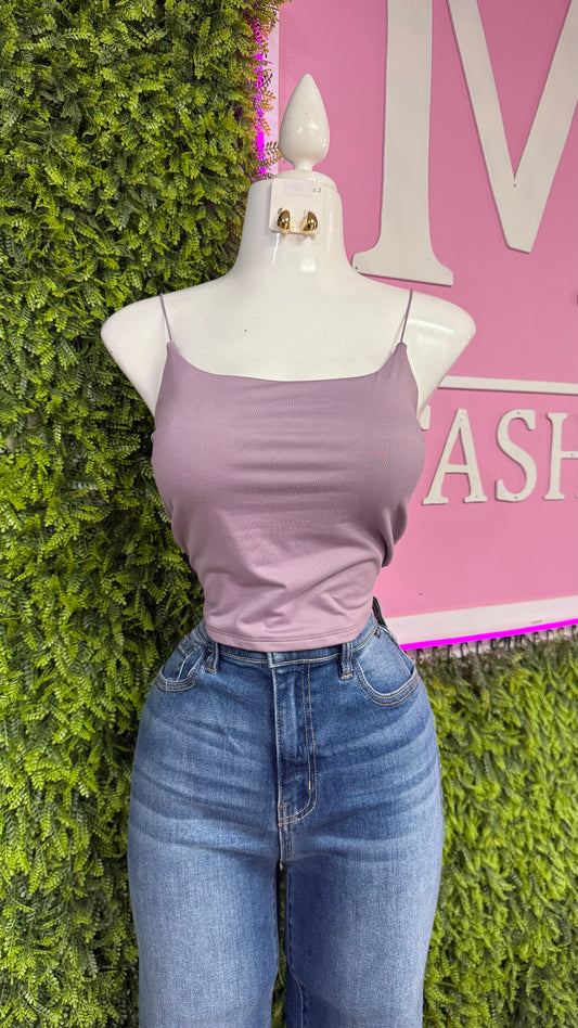 Frosted Purple Tank Top