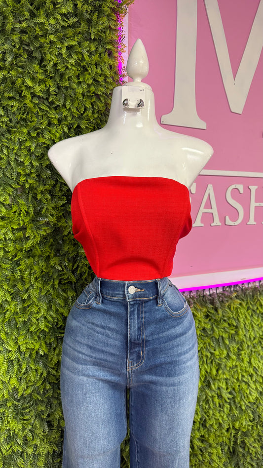 Red Tube Top