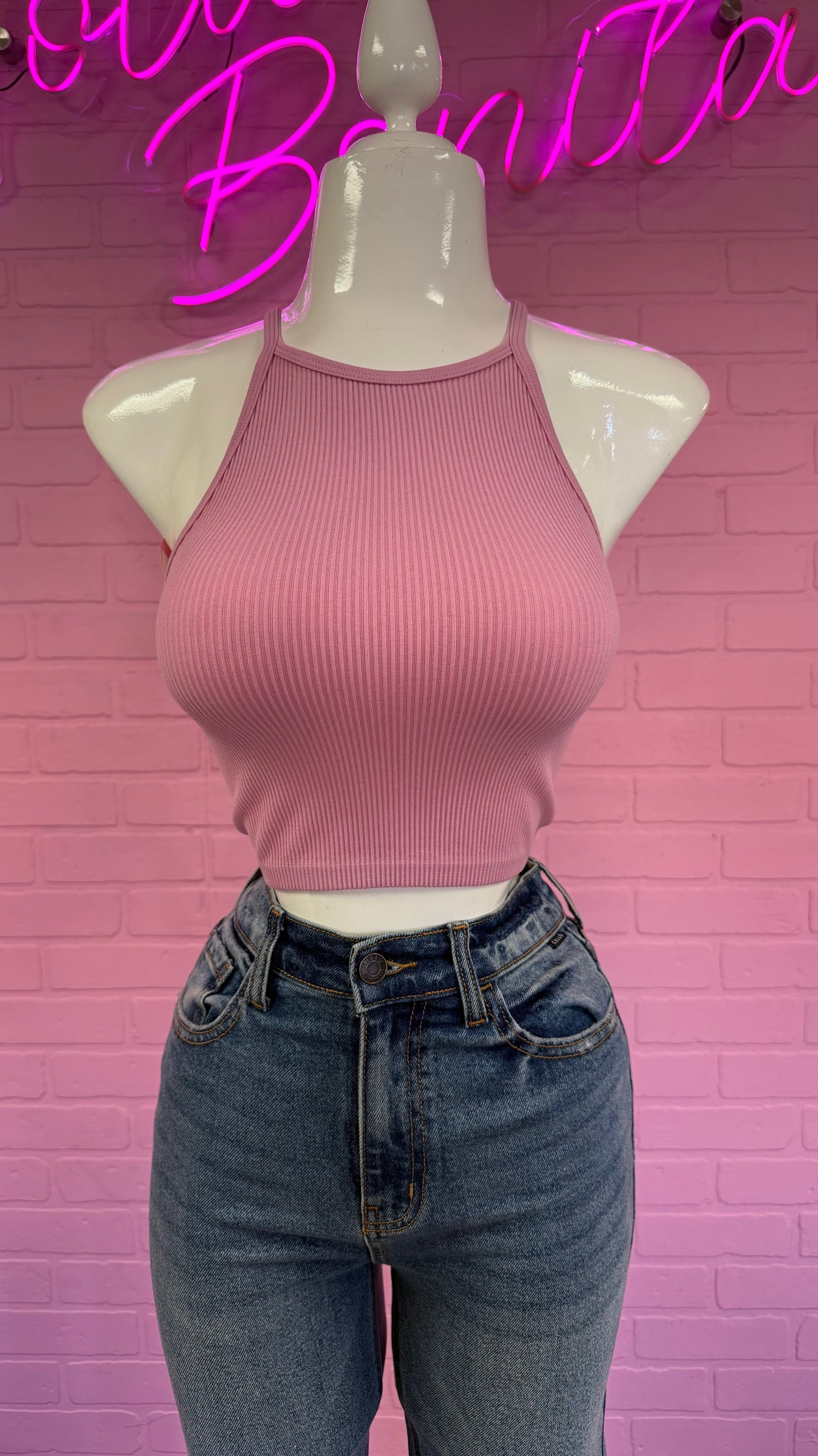Pink Tank Top