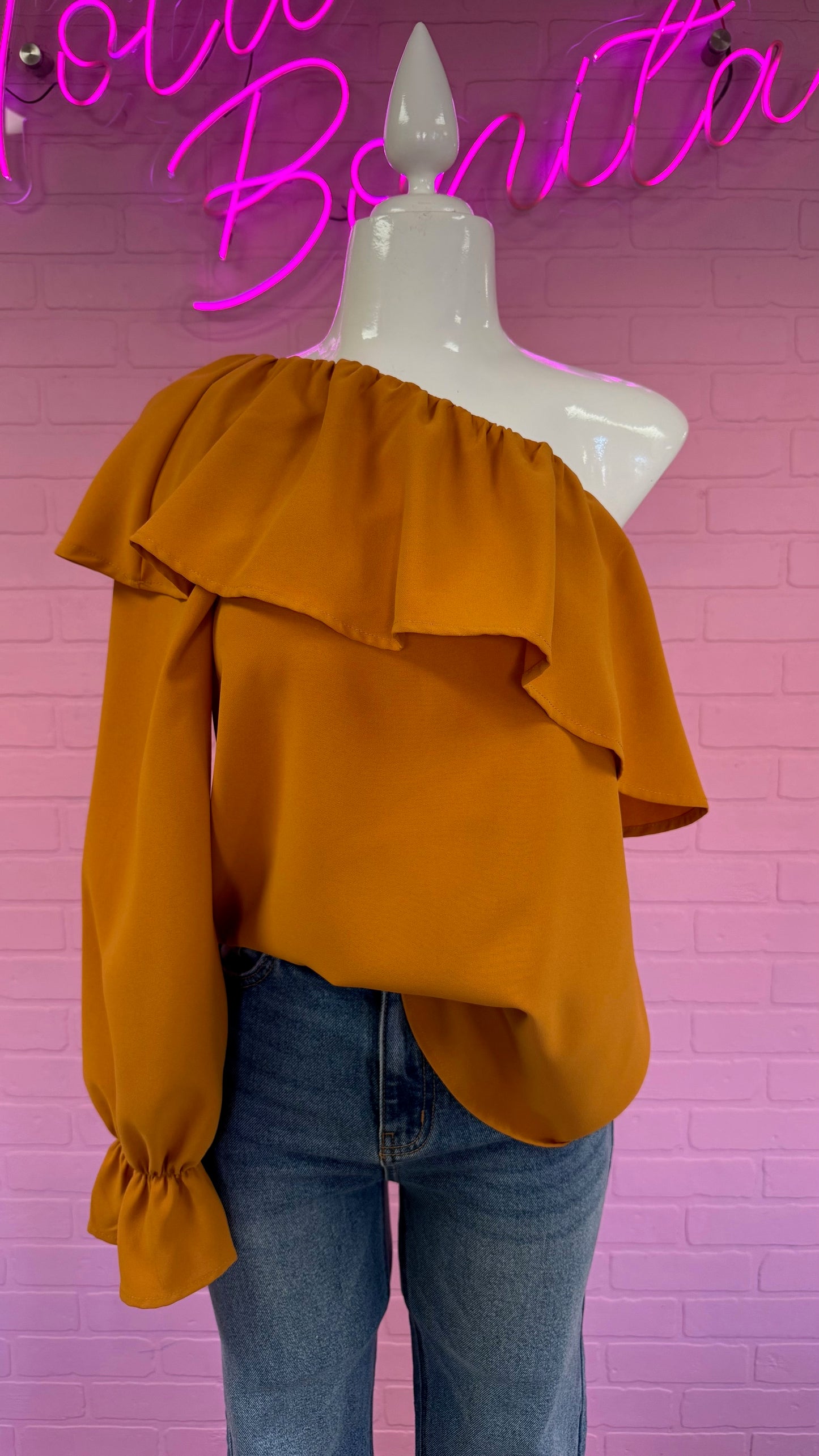 One Sleeve Top