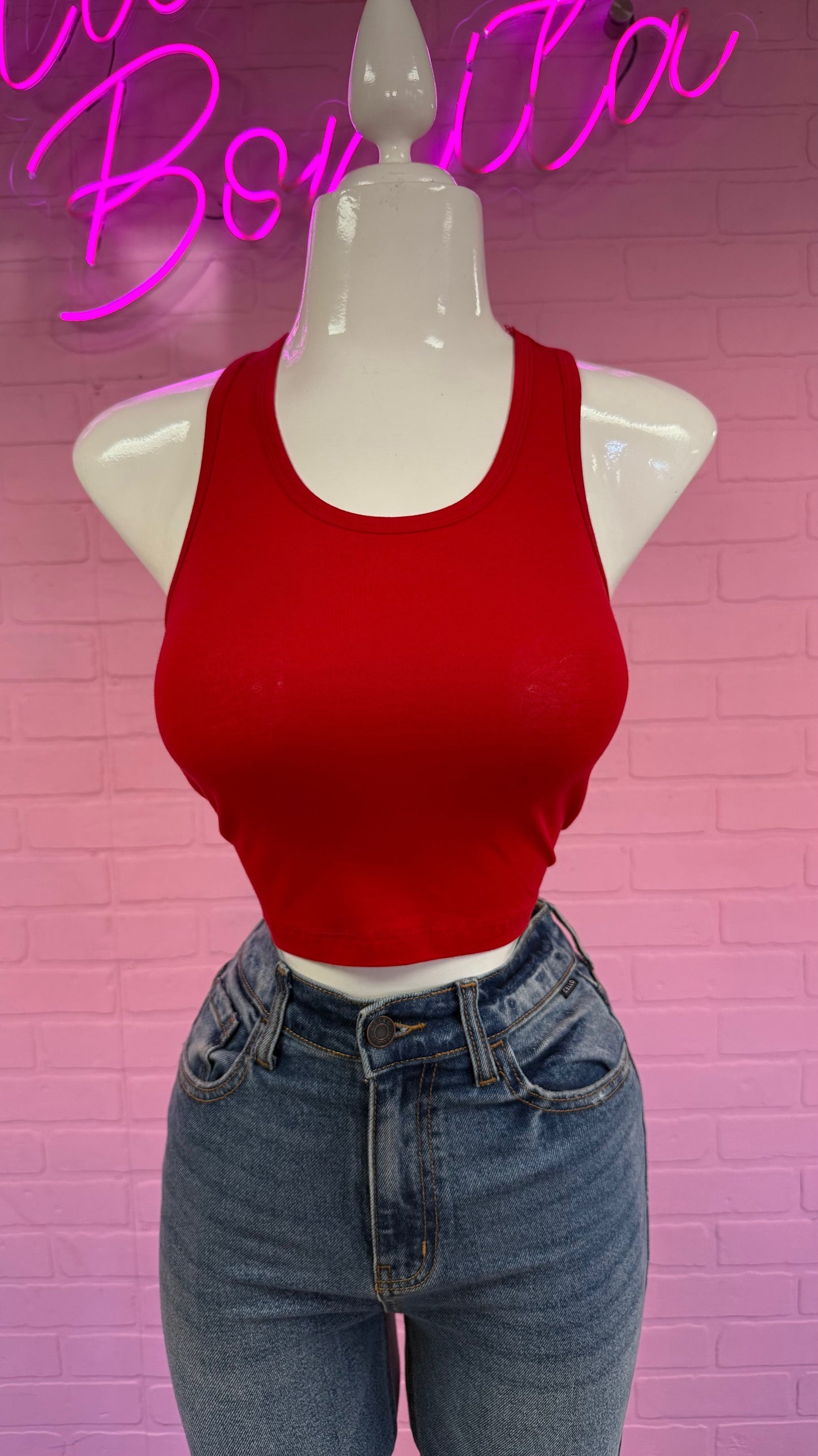 Red Basic Top