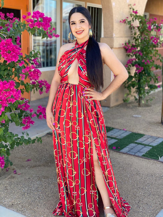 Red Maxi Dress